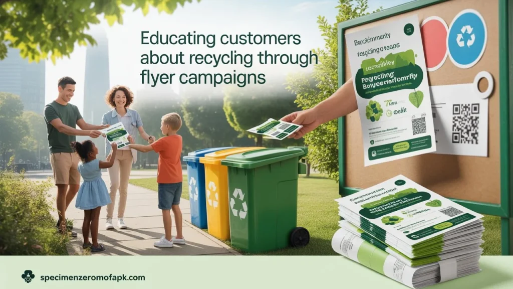 Educating Customers About Recycling Through Flyer Campaigns