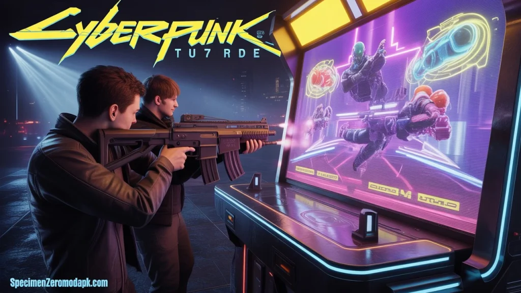 Cabinet Design & Hardware Of Cyberpunk 2077 Turf Wars Arcade Game