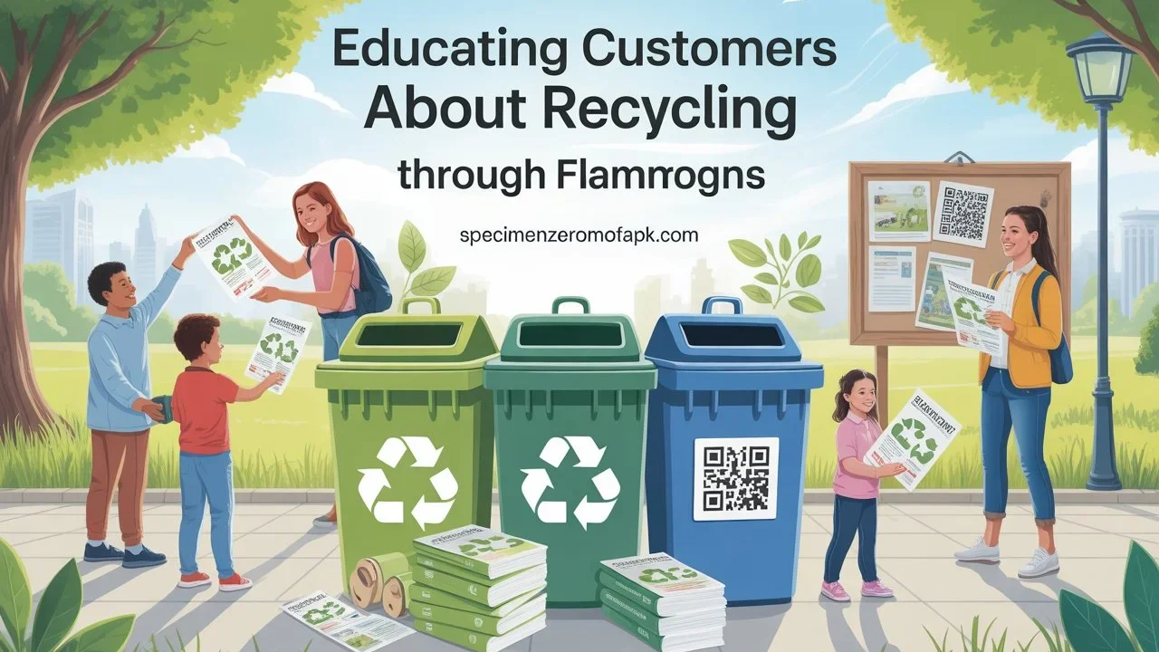 Educating Customers About Recycling Through Flyer Campaigns