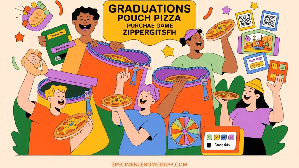 Working of Graduations Pouch Pizza Purchase Game Zippergitsfh